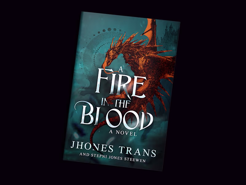 Cover image for book cover design for Amazon Kindle 