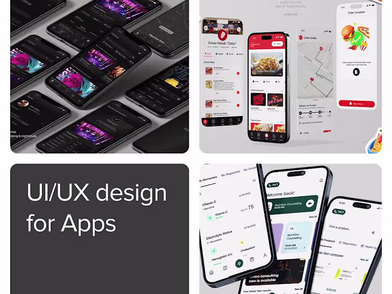 Cover image for UI/UX Designer • App, Webapp, Website Design