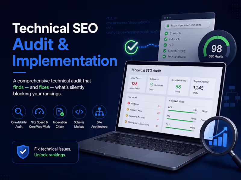 Cover image for Technical SEO Audit & Implementation