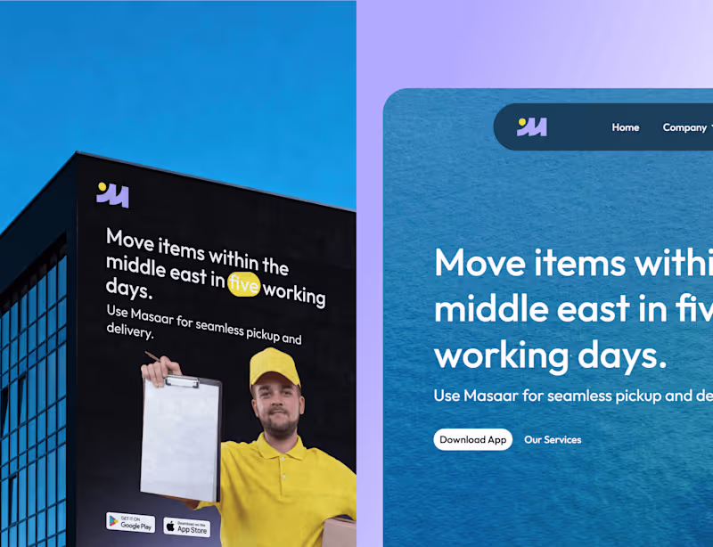 Cover image for Shipping Company Brand Identity & Website Development