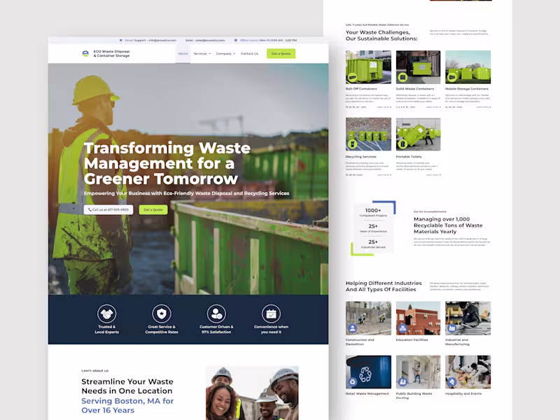 Cover image for Custom Website Design and Development