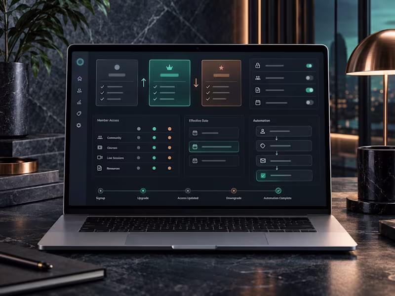 Cover image for Kajabi Upgrade, Downgrade & Access Automation
