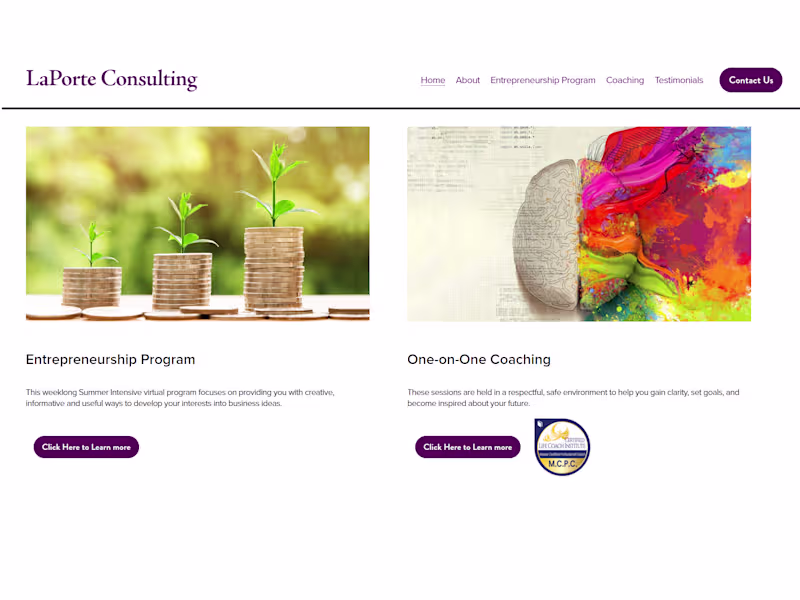 Cover image for LaPorte Consulting, LLC.