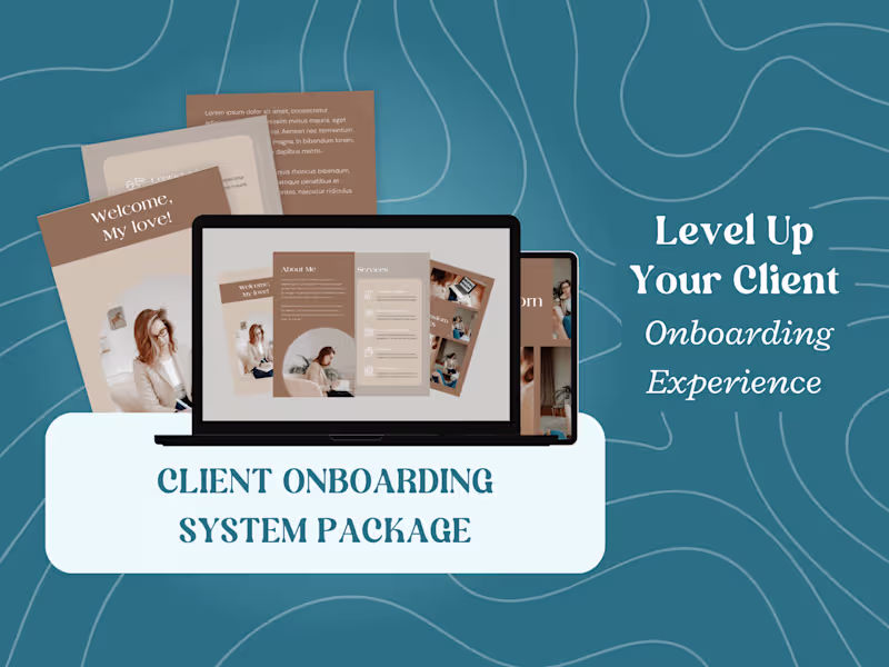 Cover image for Client Onboarding System Package