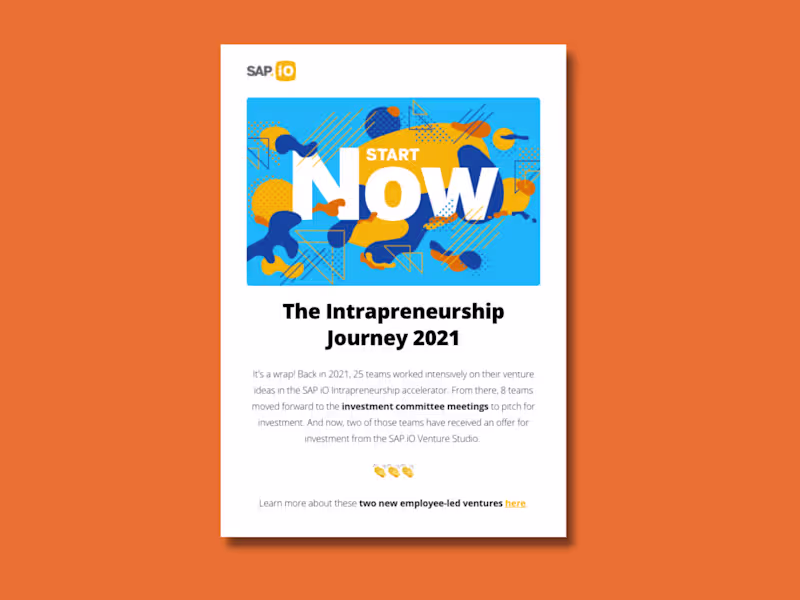 Cover image for Email Newsletters - SAP