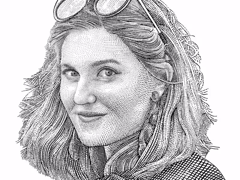 Cover image for Hedcut (Wall Street Journal) Portrait Style