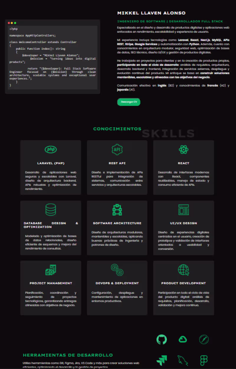 Cover image for ProfileX is a modern portfolio