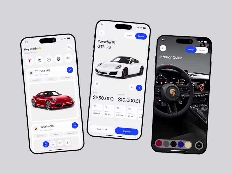 Cover image for Luxury Car Buy | Mobile App
