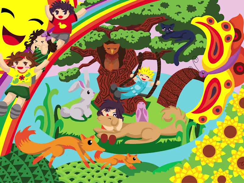 Cover image for Flat Design Vector Graphic and Illustration
