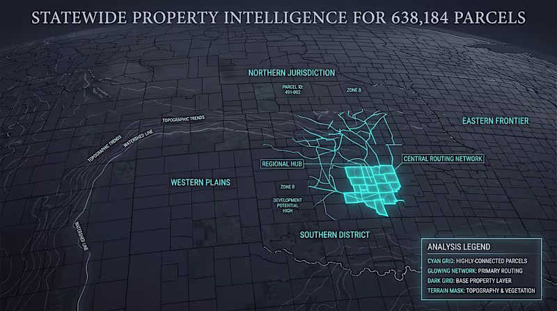 Cover image for Statewide Property Intelligence for 638,184 Parcels