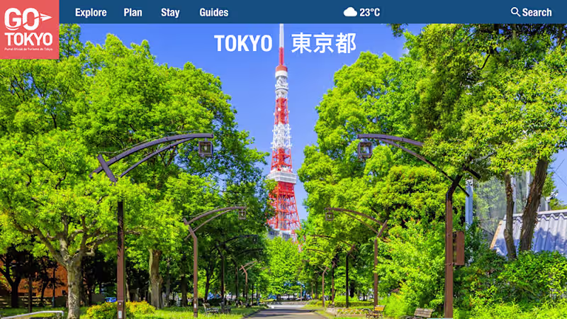 Cover image for 🇯🇵 Tokyo Tourism Design