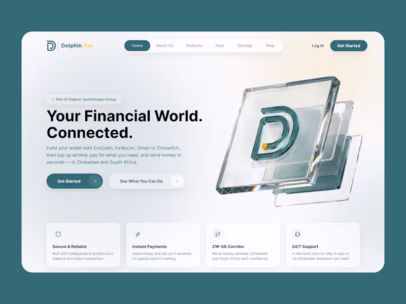Cover image for SaaS & Fintech Website - Design + Framer/Webflow Build