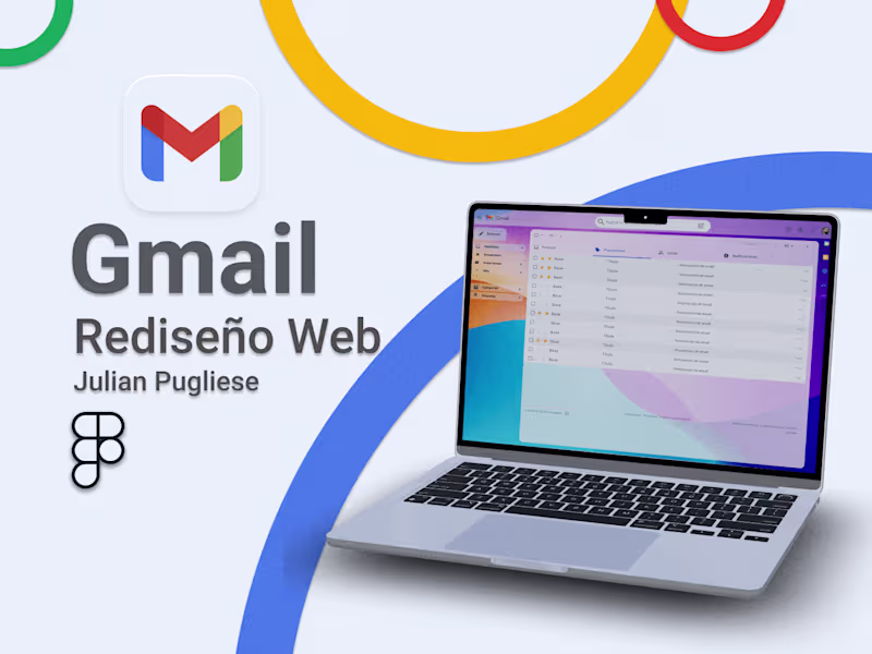 Cover image for Case Study: Gmail, Redesign UX/UI :: Behance
