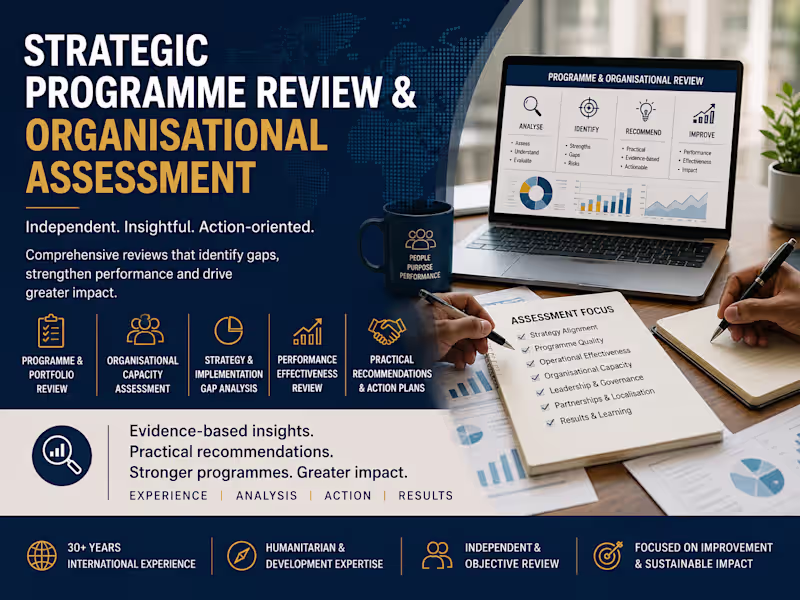 Cover image for Strategic Programme Review & Organisational Assessment