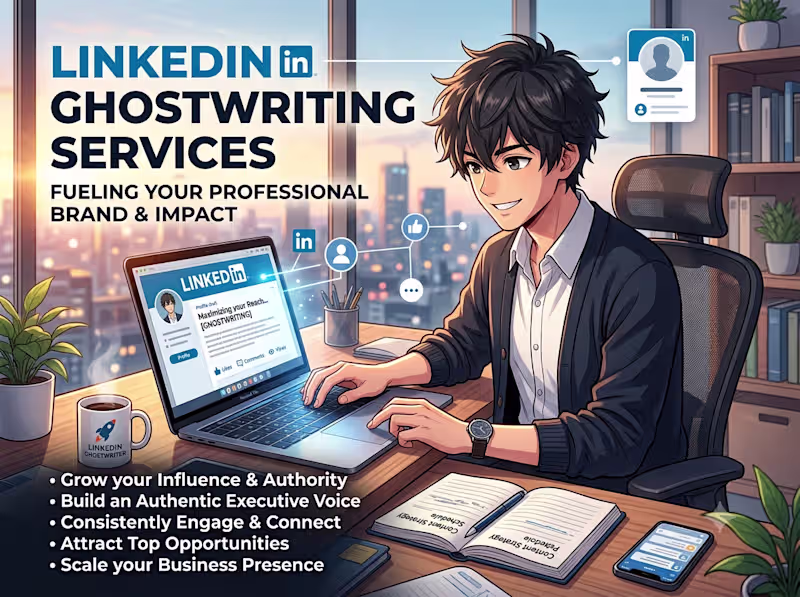 Cover image for LinkedIn ghostwriter 
