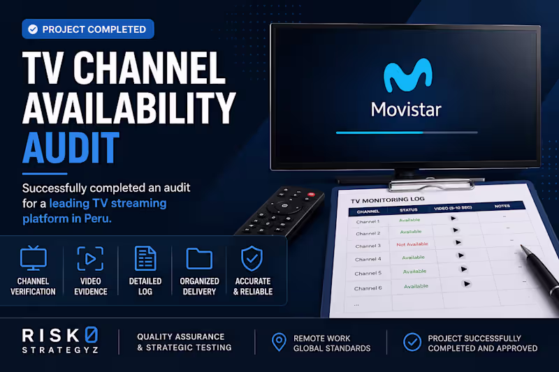 Cover image for 📺 Project Completed: TV Channel