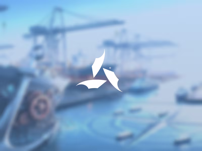 Cover image for Logo made for a maritime manufacturing company. The idea beh...
