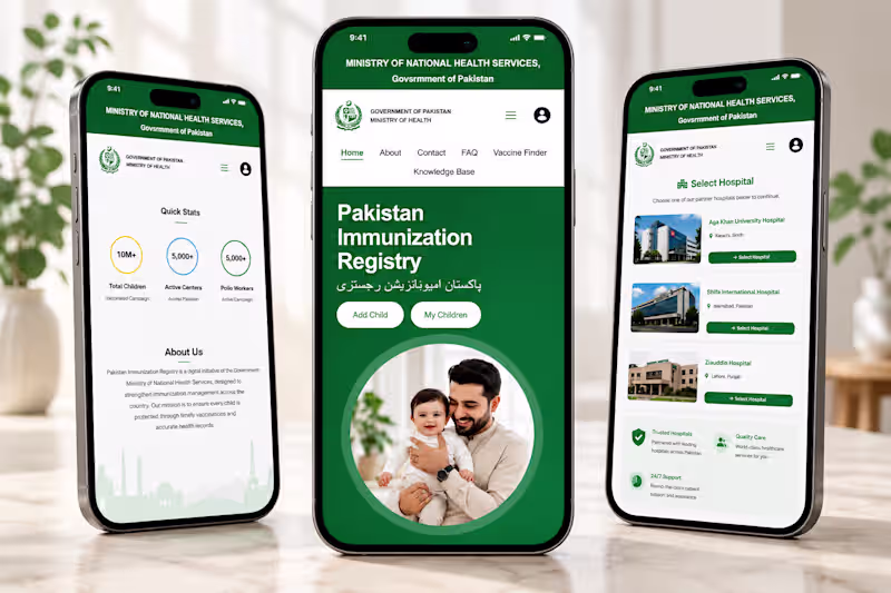 Cover image for Pakistan Immunization Registry