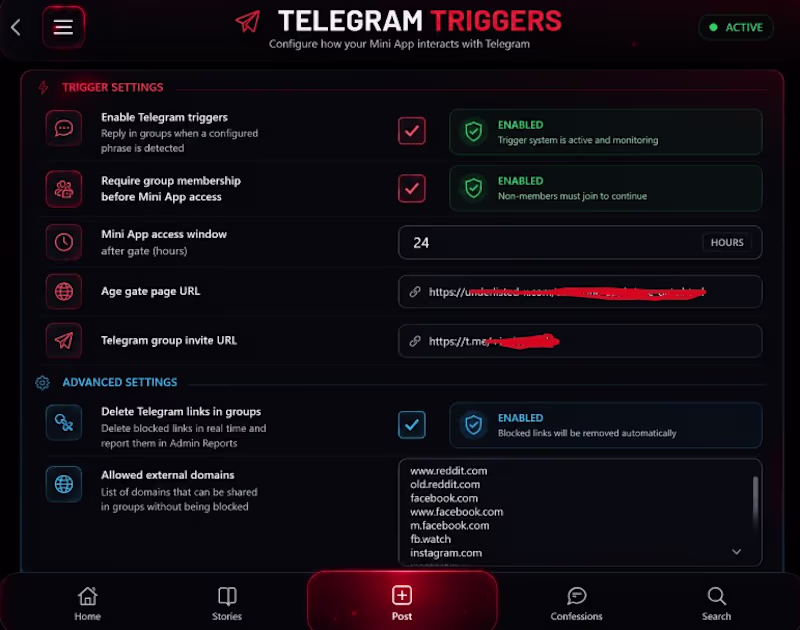 Cover image for Mini App with admin panel