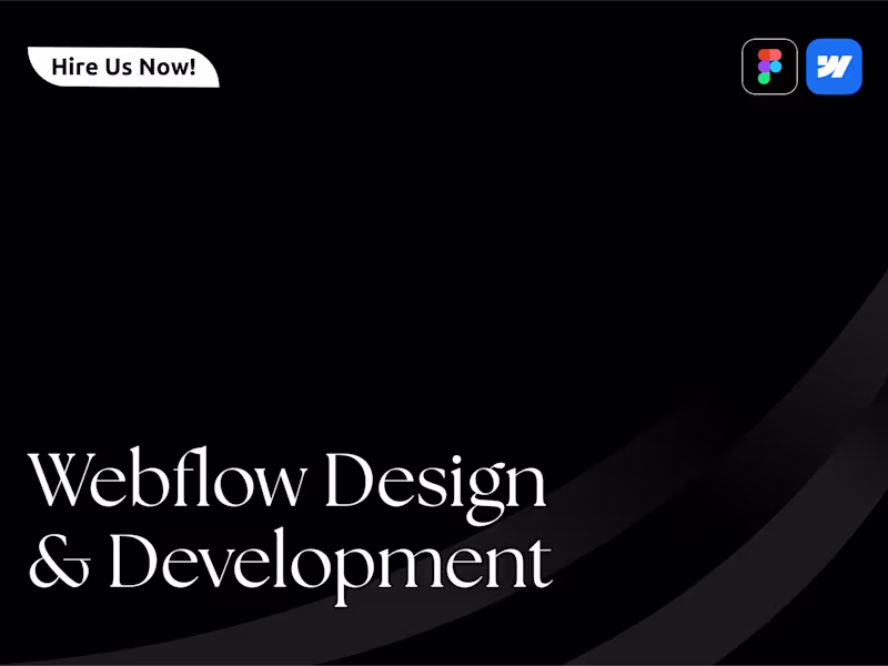 Cover image for Webflow Website Design & Development