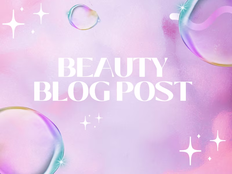 Cover image for Beauty Blog