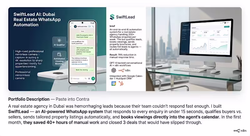 Cover image for SwiftLead AI — Real Estate