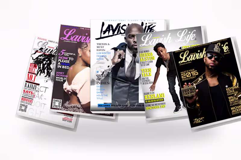 Cover image for A collection of magazine covers
