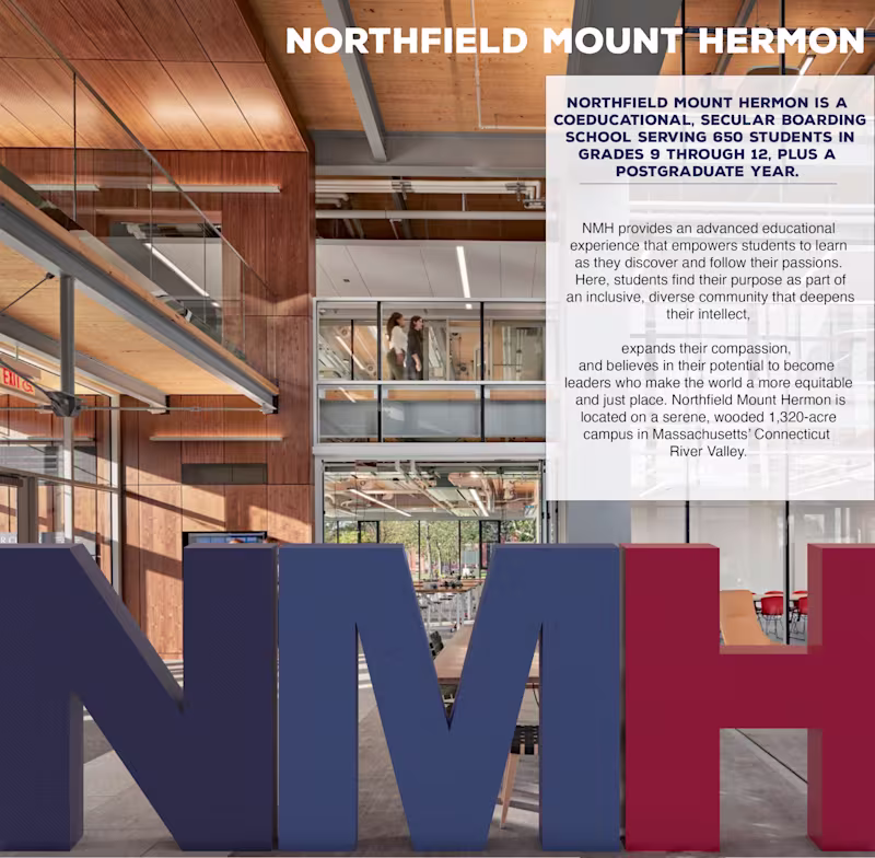 Cover image for NMH School 3D Brochure Project
