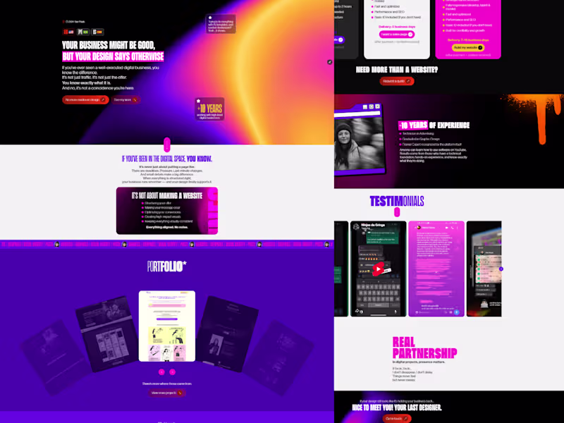 Cover image for Custom Website Design & Development