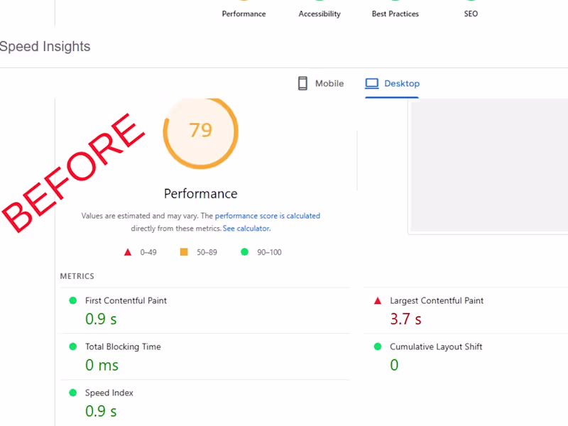 Cover image for Speed Optimization: Silence Studios - 60% Faster Load Time T...