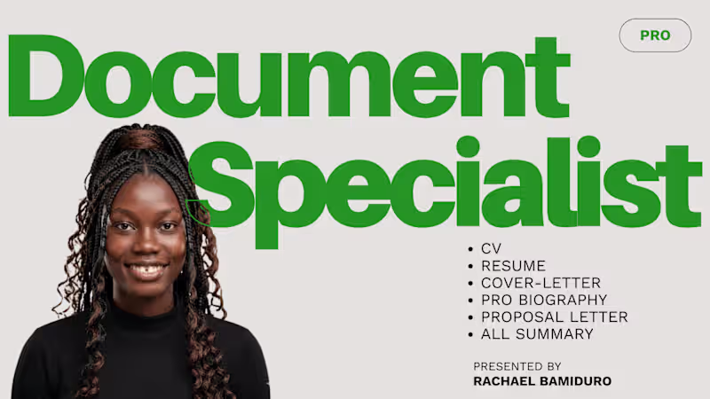 Cover image for Document Specialist