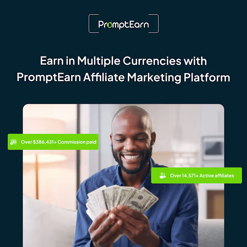 Cover image for PROMPTEARN -AFFLIATE MARKETING PLATFORM