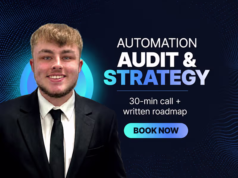 Cover image for Automation Audit & Strategy Call