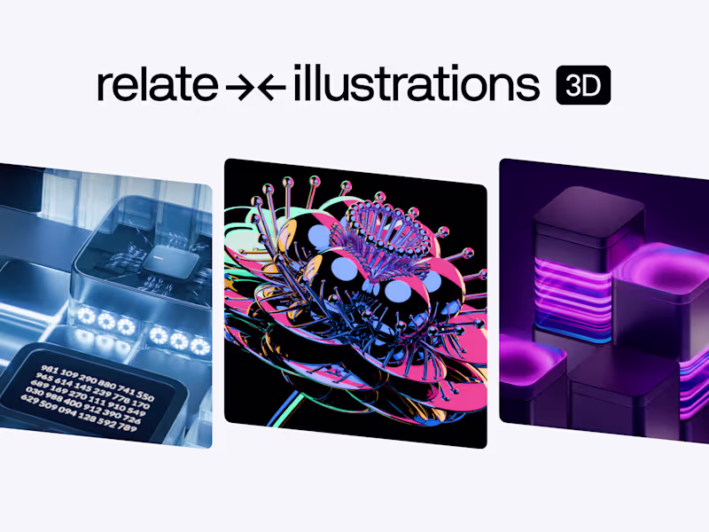 Cover image for 3D Illustrations