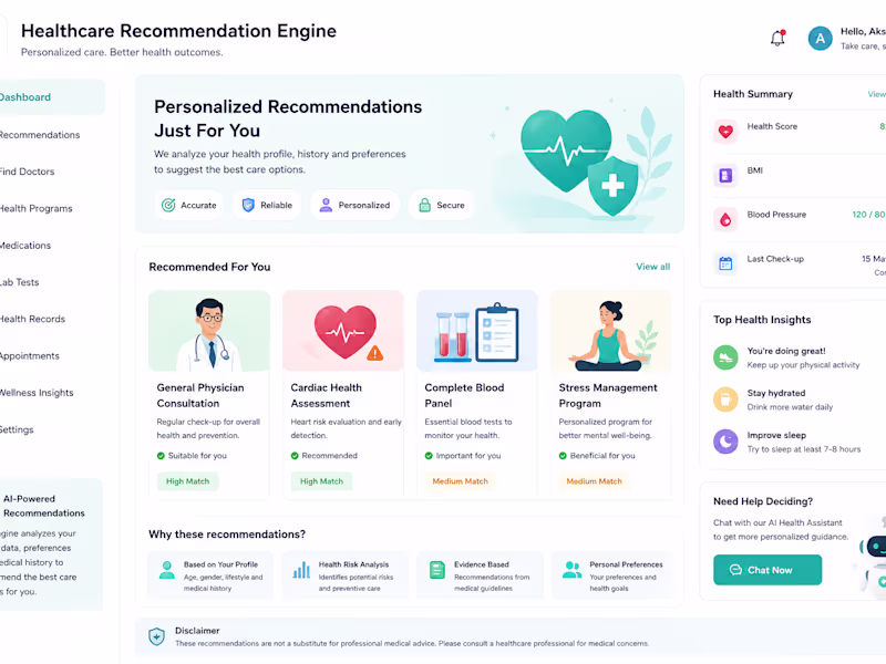 Cover image for 🏥 AI-driven healthcare
