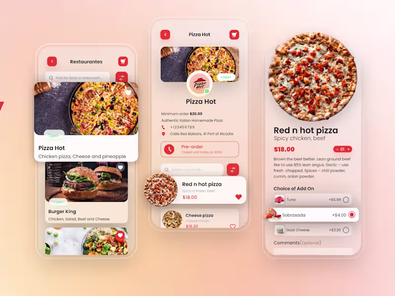 Cover image for Revolutionize Food Delivery with Premium UI/UX Design