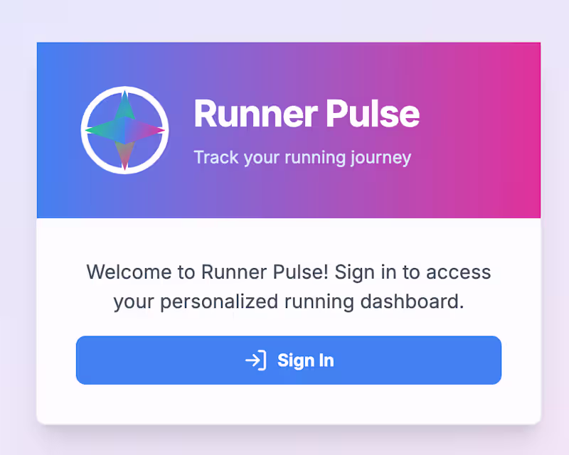 Cover image for Runner Pulse