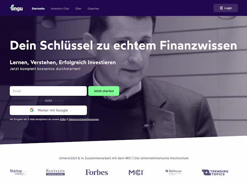 Cover image for Landing page business website