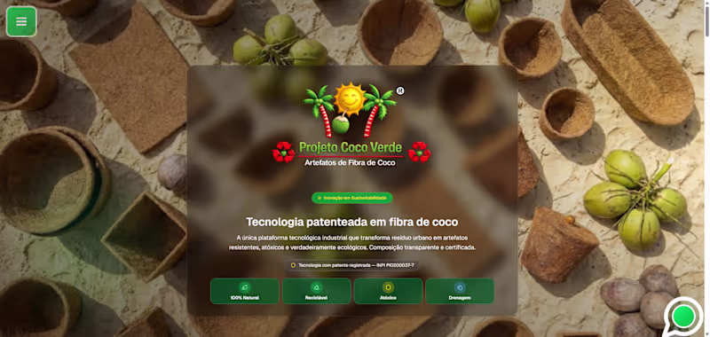 Cover image for Landing page created for a