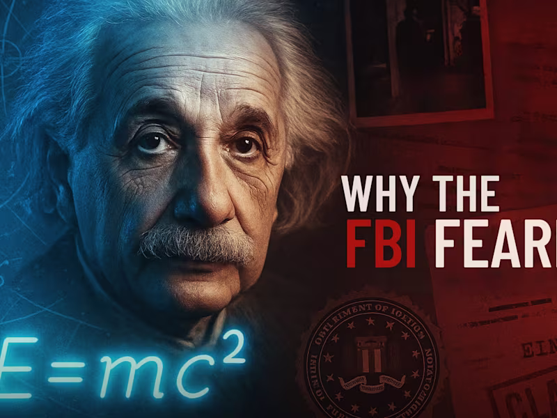 Cover image for Einstein Documentary Thumbnail — Science, Mystery & FBI Files