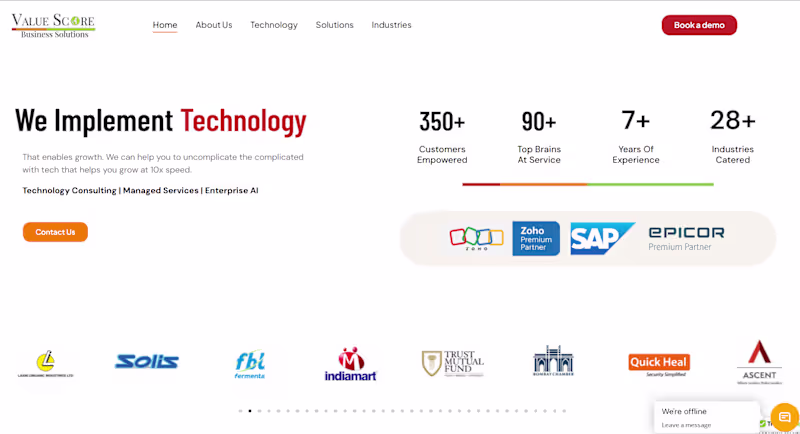 Cover image for Value score is a service
