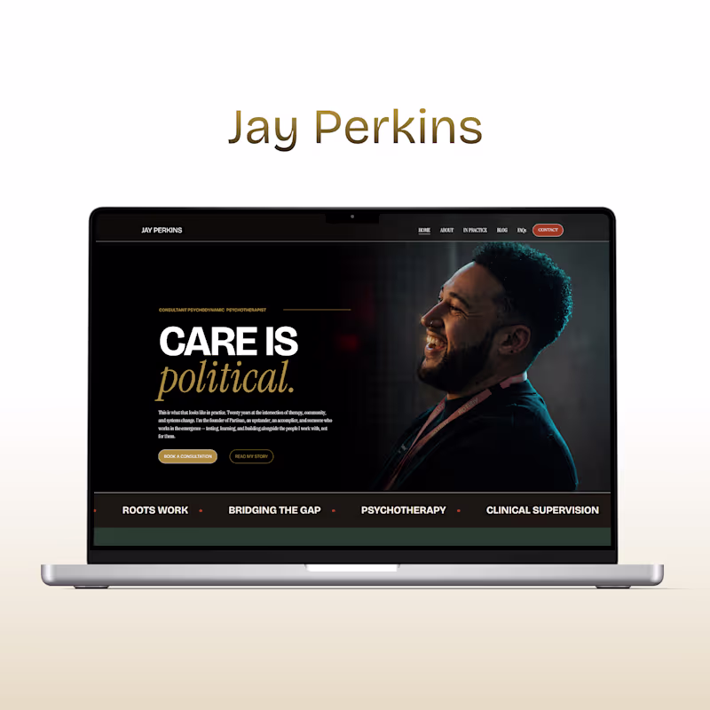 Cover image for Jay Perkins - Squarespace Website