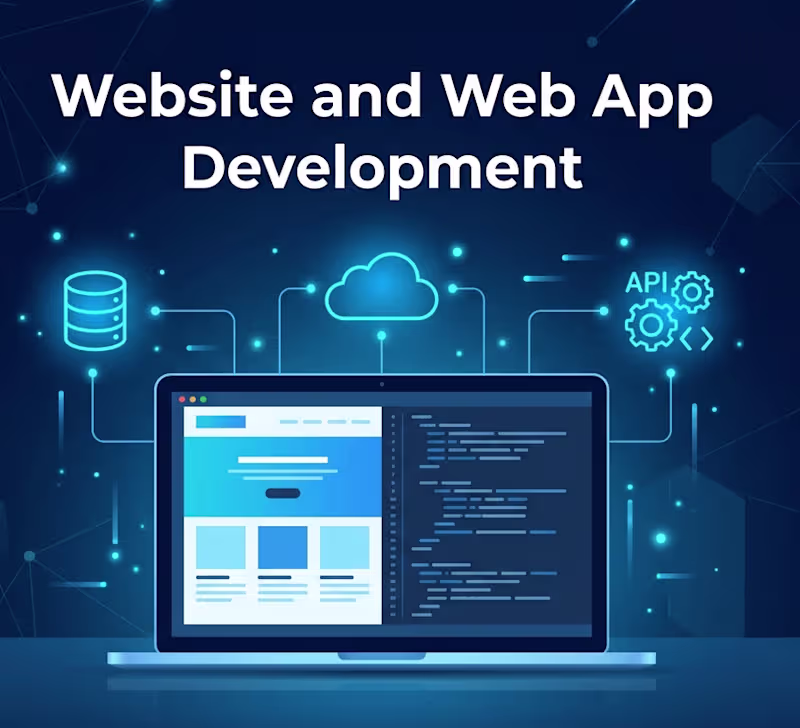 Cover image for Full-Stack Website and Web App Development