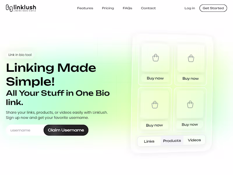 Cover image for Linklush