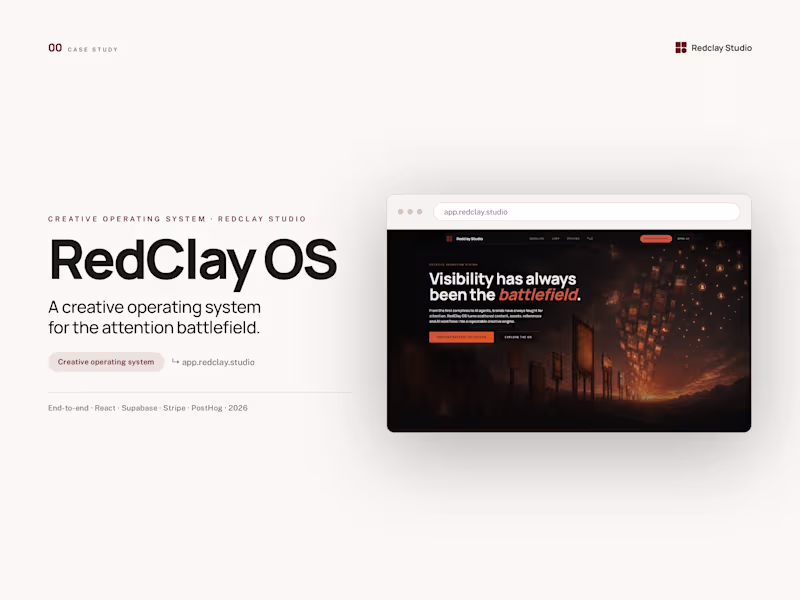 Cover image for Redclay OS 