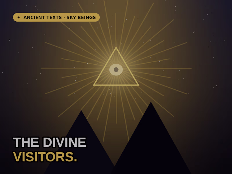 Cover image for The Divine Visitors — Faceless History & Mythology Channel