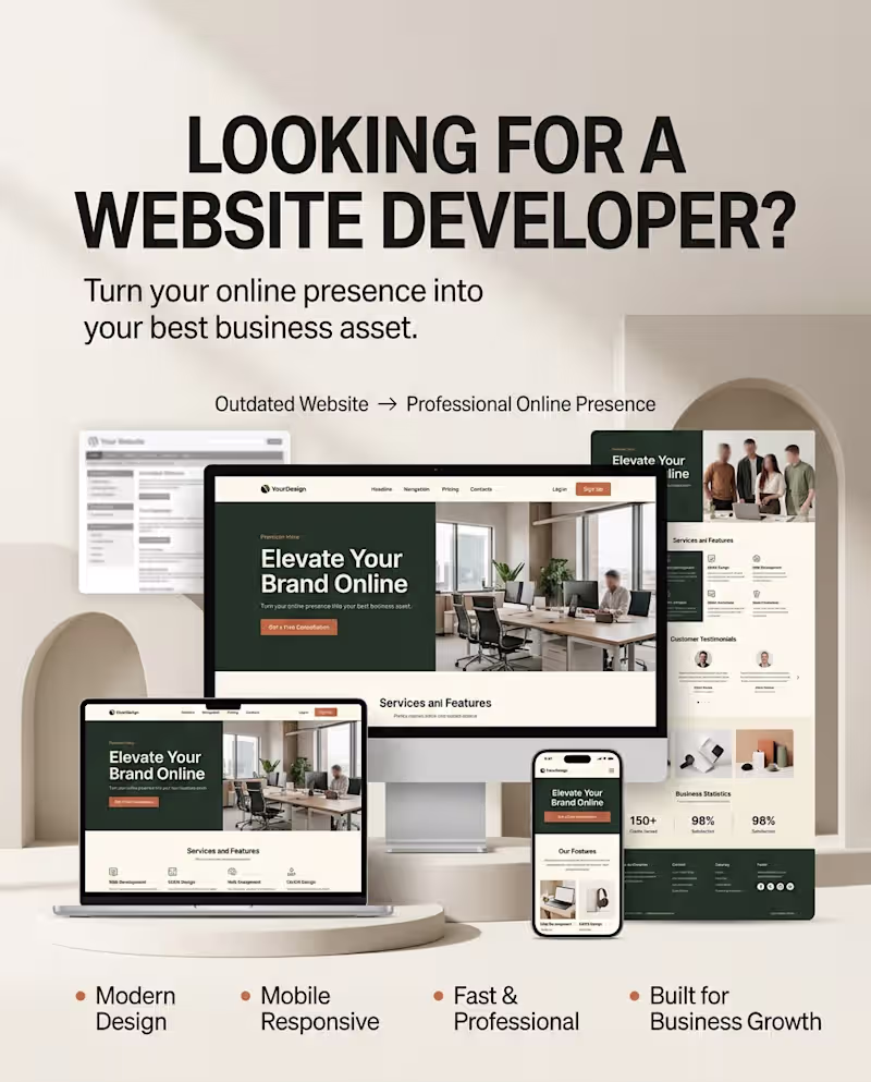Cover image for 🚀 Your website is often the first impression your business ...