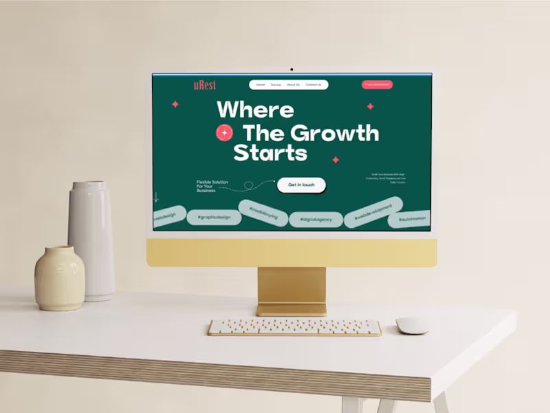 Cover image for Data Driven Digital Marketing Agency | UREST