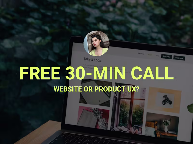 Cover image for Free 30-Min Discovery Call — Website or Product UX?