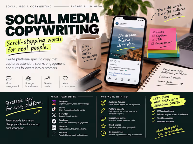 Cover image for Social Media Copywriting